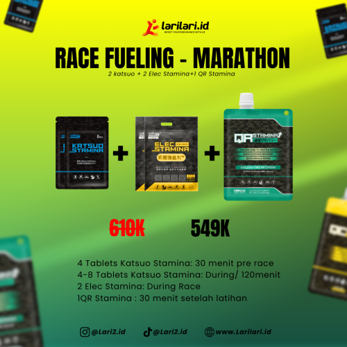 Race Fueling - Katsuo - Paket Marathon + Recovery